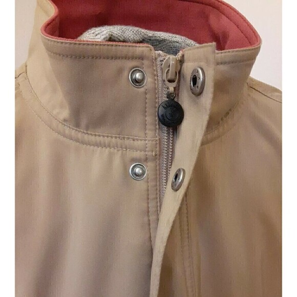 Men's Ashworth Beige/Black Weather System Water Resistant Golf Jacket - Size L - Picture 3 of 8